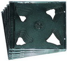 CD-Leerhüllen für Doppel-CDs für 12cm CDs, 5er-Pack