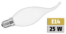 Windstoßkerze PHILOS BW35 Dekorlampe, E14, 230V, 25W, stossfest, matt