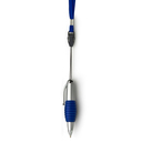 Kugelschreiber 'Danger', Farbe: Blau, Groesse: Ø 2,3 x 10 cm