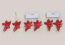 ENGEL Z.H.KUNST.GILTTER ROT 2-TLG.3-F.S.9CM