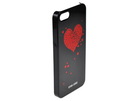 Schutzhülle für Apple IPhone 5 , 5S ''Star-Case'' ® Bling Heart Black