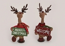ELCH WELCOME/X'MAS TEXTIL 2-F.S.40CM