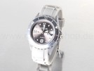 dunkel grau Viper Silikonuhr mit Datum small face