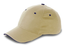 Baseball-Sandwich-Cap, 6 Panel, Farbe: Khaki, Groesse: 26 x 20 cm