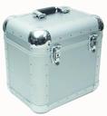 Platten-Case ALU Maxi-Booking, abgerundet