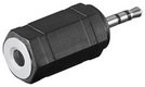 Audio-Adapter Stereo Klinke/Klinke, 3,5mm Kupplung > 2,5mm Stecker