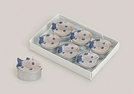 TEELICHT-SET FISCH 6-TLG.3X4CM}