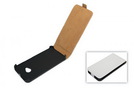 Tasche (Flip Slim) für HTC One (M7) white