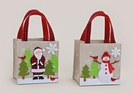 FILZTASCHE NIKOLAUS/SCHNEEMANN 2-F.S.15X10X15