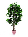 Dschungelbaum Mango mit Zementtopf 180cm, Kunstpflanze