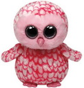 Pinky Buddy - Schleiereule pink, ca. 24 cm, 1Stück