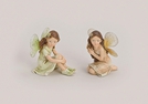 ZIERFIGUR ELFE SITZEND POLY 2-F.S.5X3X5CM