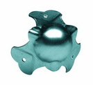 Stahlkugel-Ecke, 64mm gestuft für 30mmWink.