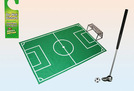 Toiletten-Fussball-Set 6 tlg.