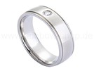 Edelstahlringe Edelstahlring Ringe m. Stein