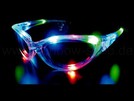 Leuchtbrillen Leuchtbrille LED Standard multicolor