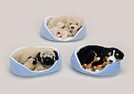 PLUESCH-HUND M.KINDER 3-F.S.22X18X12CM