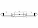 Kabel KC-15 Klinke/Klinke 1,5m