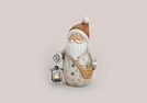 NIKOLAUS MIT LATERNE POLY 40CM