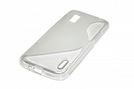 Silicon Case (S-Curve) für Google E960 Nexus 4 transparent