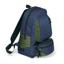 Backpack with waist bag