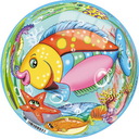 Buntball Water World metallic, 10 Stück