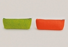 FILZMAPPE ORANGE/GRUEN 2-F.S.20X4X8CM