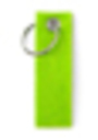 Schluesselanhaenger "Dixon", Farbe: Hellgruen, Groesse: 10 x 3 x 1 cm