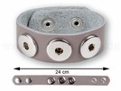 Chunks Beads Clicksystem Armbänder beige 24 cm