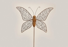 STECKER SCHMETTERLING MET.38X1.5X30CM
