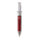 Kugelschreiber 'Schwester Inge', Farbe: Rot, Groesse: Ø 2 x 12,8 cm
