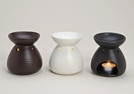 DUFTLAMPE KERAMIK 3-FACH SORT.10CM