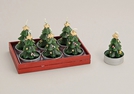 TEELICHT-SET 6TLG. TANNENBAUM 3X6CM