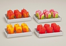 TEELICHT-SET 6TLG TULPE 4FACH S.4X6CM