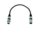 Kabel SADC XLR male/XLR female 0,3m