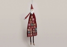 ADVENTSKALENDER PLUESCH/TEXTIL NIKOLAUS 120CM