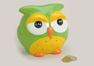 SPARDOSE KERAMIK EULE 14X12X13CM