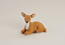 REH LIEGEND KUNSTST.M.KUNSTFELL 8X3X6CM