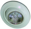 Halogen-Einbauleuchte DL-63 weiß für MR1612V, max.50W, 100/83mm dm