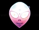 Blinkie Blinky LED Pins Anstecker "Alien“
