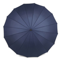 Stockschirm, Pongee-Polyester, Farbe: Blau, Groesse: Ø 113 x 91 cm