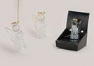 DEKO-SCHUTZENGEL GLAS I.GESCHENKBOX 5CM