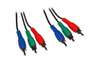 Beamer-Kabel 3x Cinch (St.) - 3x Cinch (St.) (RGB) 2,0 m