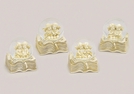 SCHNEEKUGEL ENGEL A. BUCH POLY SORT.7X6X8CM
