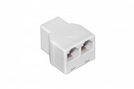 Adapter RJ11 6P4C (Bu.) - 2x RJ11 6P4C (Bu.) white