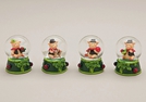 SCHNEEKUGEL GLUECKSSCHWEIN POLY 4-F.S.6CM