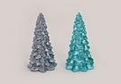 TANNENBAUM KER.M.GLITTER 2-F.S.22X11CM}