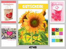Gutschein-Karte im modernen Design