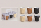 ESPRESSOTASSEN-SET KERAMIK 3-FACH SORT.6CM