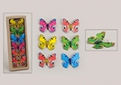 SCHMETTERLING A.KLAMMER KUNSTST.5-F.S.8CM